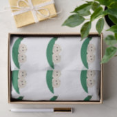 Zwei Erbsen in einer Hülse paart Baby Seidenpapier (Geschenk)