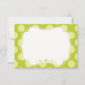 Zwei Erbsen in einer Hülse paart danken Ihnen Dankeskarte (Rückseite)