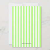 Zwei Erbsen in einer Hülse paart Einladung (Rückseite)