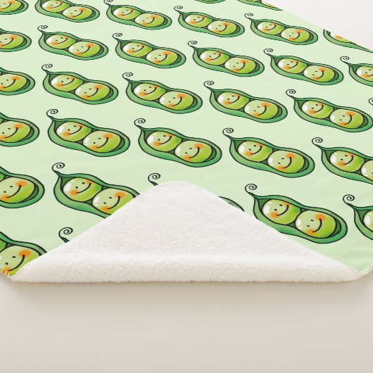 zwei Erbsen in einer Hülse Sherpadecke (3/4)