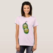 Zwei Erbsen in einer Hülse T-Shirt (Vorne ganz)