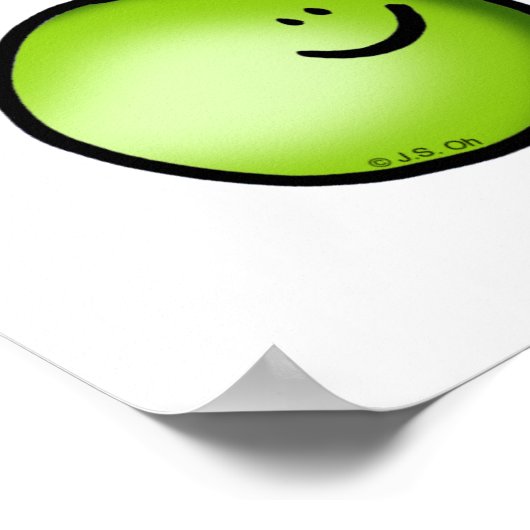 Zwei Erbsen in Liebe Poster (Ecke)