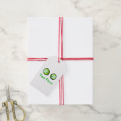 Zwei Erbsen Niedlich Freundschaft Kunst Geschenkanhänger (Mit Garn)