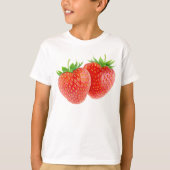 Zwei Erdbeeren T-Shirt (Vorderseite)