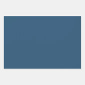 Zwei Erdbeeren und eine solide Farbe Geschenkpapier Set (Vorderseite 3)