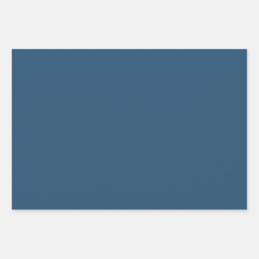 Zwei Erdbeeren und eine solide Farbe Geschenkpapier Set (Vorderseite 3)