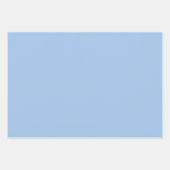 Zwei Erdbeeren und eine solide Farbe Geschenkpapier Set (Vorderseite 3)