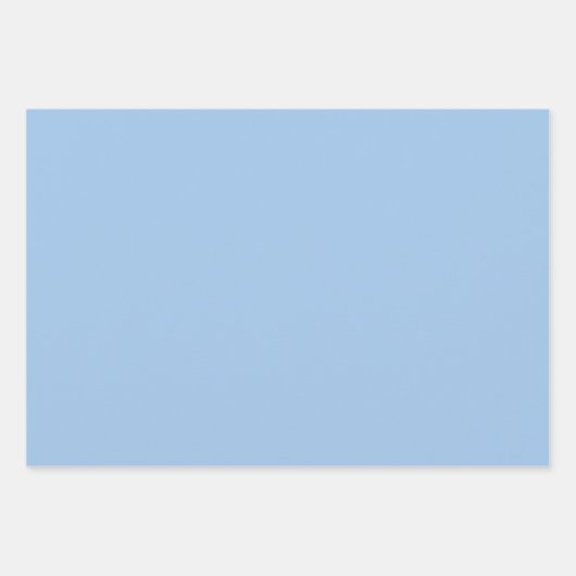 Zwei Erdbeeren und eine solide Farbe Geschenkpapier Set (Vorderseite 3)