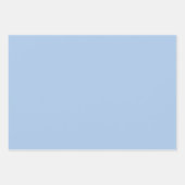 Zwei Erdbeeren und eine solide Farbe Geschenkpapier Set (Vorderseite 3)