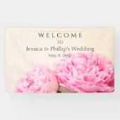 Zwei Erdnüsse rosa Banner (Horizontal)