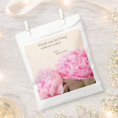 Zwei Erdnüsse rosa Geschenktütchen (Ausgeschnitten)