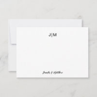 Zwei Erstklassiges Schwarzes Paar-Stationery