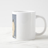 Zwei erwachsene Kaiserpinguine sprechen Jumbo-Tasse (Rechts)