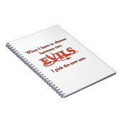 Zwei Evils Notizblock (Rechte Seite)