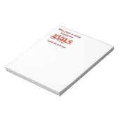 Zwei Evils Notizblock (Rotiert)