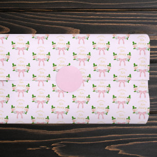 Zwei Extravagante Bow Floral Geburtstag Seidenpapier