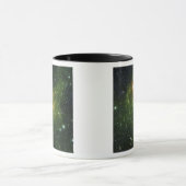 Zwei extrem helle Sterne Tasse (Zentrum)