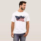 Zwei F-15E Streik Eagles T-Shirt (Vorne ganz)