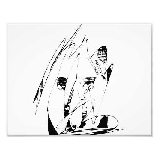 Zwei Facebook Digital Art Print Fotodruck (Vorne)