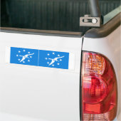 ZWEI Fahne Corpus Christi Autoaufkleber (Auf Lkw)