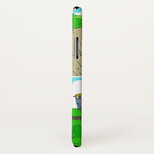 Zwei fantastische Golfer-Cartoon Case-Mate iPhone Hülle (Hinten/Rechts)