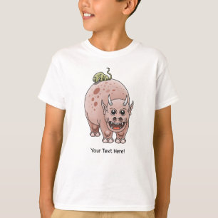 Zwei Fantasy-Dinosaurier T-Shirt