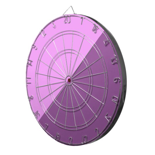 Zwei Farbblöcke Dartscheibe (Vorderseite rechts)