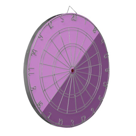 Zwei Farbblöcke Dartscheibe (Vorderseite Links)