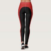 Zwei Farbe kundengerechtes genanntes Leggings (Rückseite)