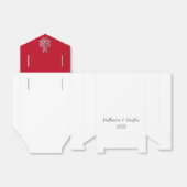 Zwei Farben Geschenkschachtel (Ungefaltet)