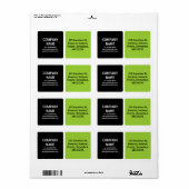 Zwei Farben - Schwarz und Grün des Marsgrün (Vorne)