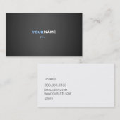 Zwei Farben Visitenkarte (Vorne/Hinten)