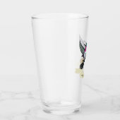 Zwei farbenfrohe Hovering Hummingbird Friends Cart Glas (Rechts)