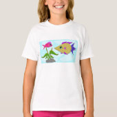 Zwei farbige Fische T-Shirt (Vorderseite)