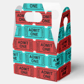 Zwei farbige Gastgeschenk-Box Geschenkschachtel (Geöffnet)