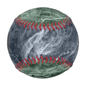 Zwei farbige Marmor-Monogramm - Wählen Sie Ihre Fa Baseball (Vorderseite)