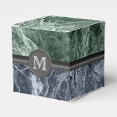 Zwei farbige Marmor-Monogramm - Wählen Sie Ihre Fa Geschenkschachtel (Vorderseite)