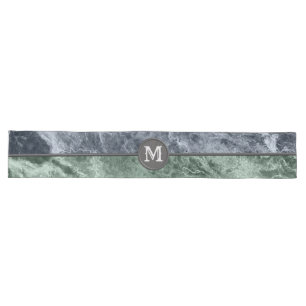 Zwei farbige Marmor-Monogramm - Wählen Sie Ihre Fa Großer Tischläufer
