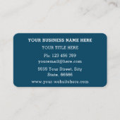 Zwei farbige Visitenkarten mit Logo - Farbe auswäh Visitenkarte (Vorderseite)