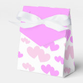 Zwei Farbtöne mit doppeltem Herzmuster Geschenkschachtel (Vorderseite)