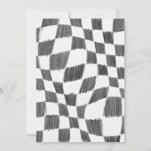 Zwei Fast Birthday Dirt Bike Thema Einladung. Invi Einladung (Rückseite)