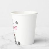 Zwei Fast Birthday Dirt Bike Thema Pappbecher (Links)