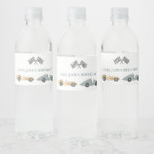 Zwei Fast-Wasser-Flaschenetikett Wasserflaschenetikett (Flaschen)