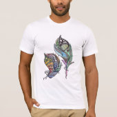 Zwei Feathers T-Shirt (Vorderseite)