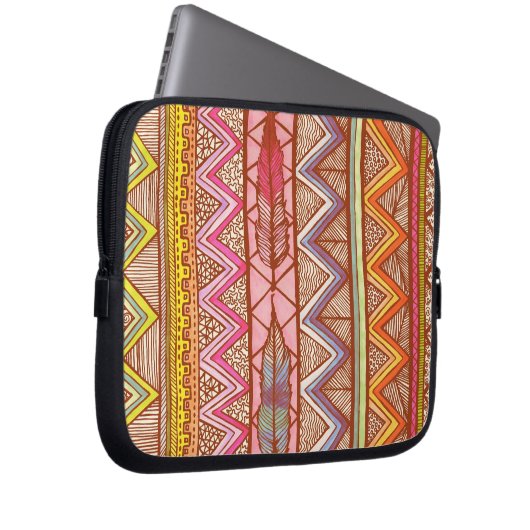 Zwei Federn… Laptopschutzhülle (Vorne Rechts)