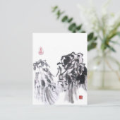 Zwei Felsspitzen Postkarte (Stehend Vorderseite)