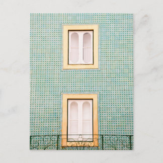 Zwei Fenster Postkarte