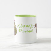 Zwei fette Hühner in der Barett-Tasse Tasse (Zentrum)