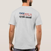 ZWEI FIDDY USA DESIGN T-Shirt (Rückseite)