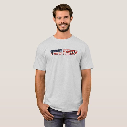ZWEI FIDDY USA DESIGN T-Shirt (Vorne ganz)
